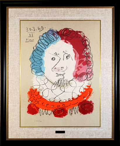 パブロ・ピカソ「想像の中の肖像1」卸価格販売