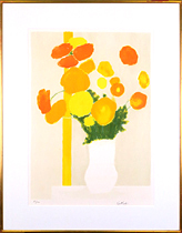 カトラン　オレンジと黄の花束