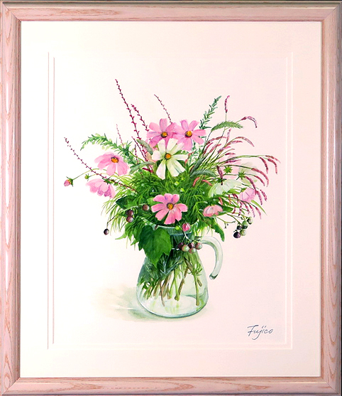 橋本不二子絵画-