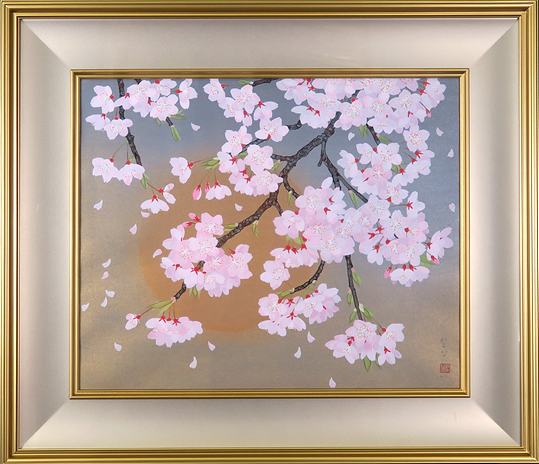 森田りえ子「枝垂桜」卸価格販売